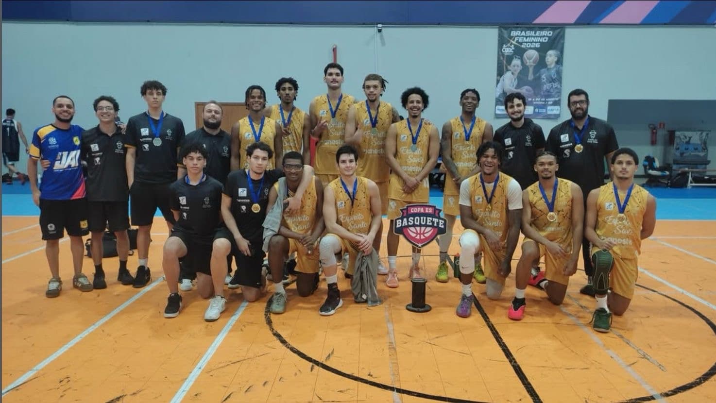 IVV/CETAF conquista a Série Ouro da Copa ES de Basquete de forma invicta