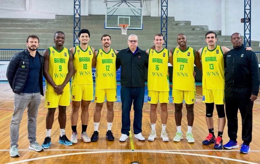 Seleção Brasileira 3x3 masculina define o quarteto para a Americup em El Salvador