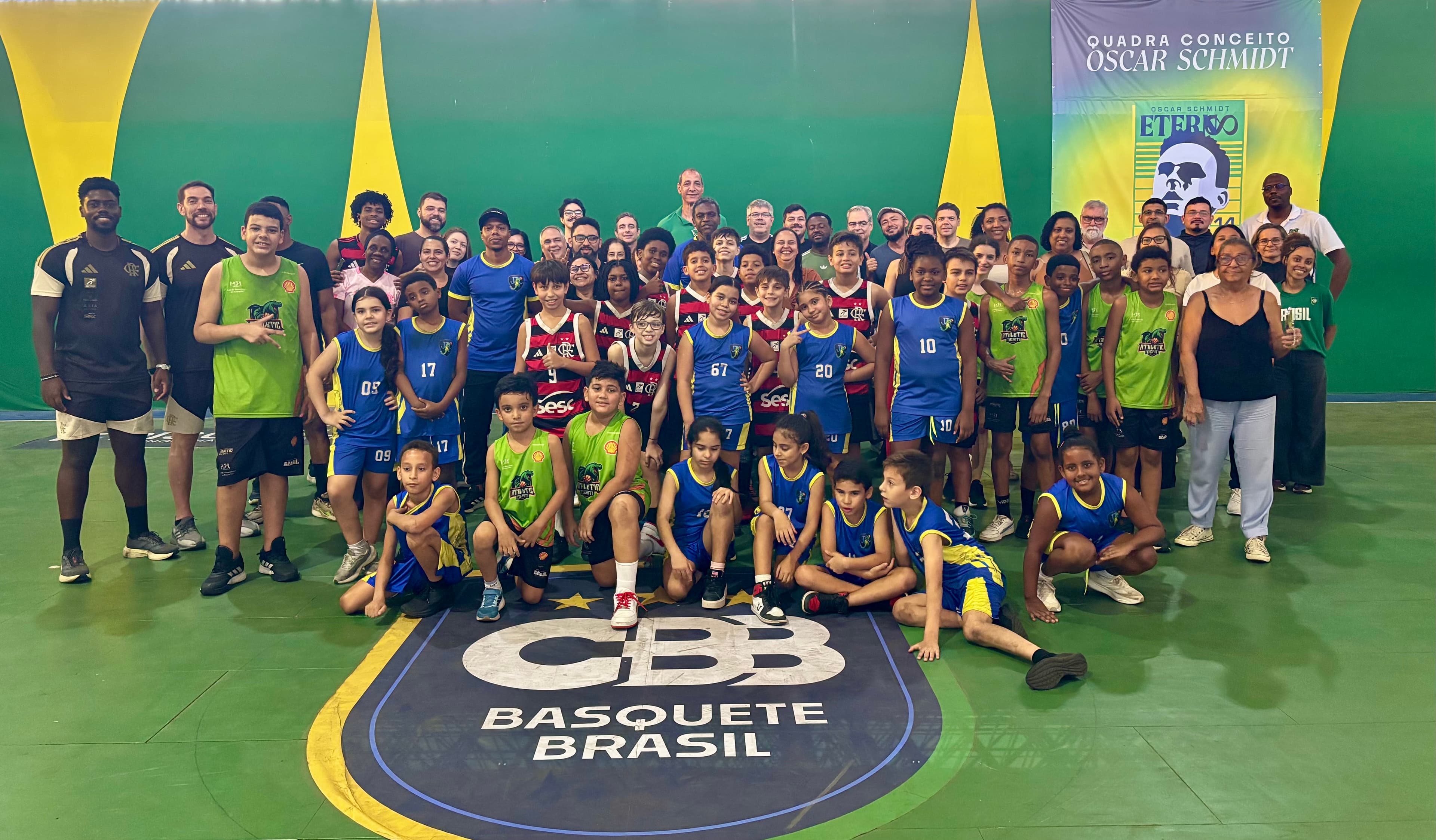 CBB recebe jovens atletas em comemoração ao Dia das Crianças e ao Dia do Basquete