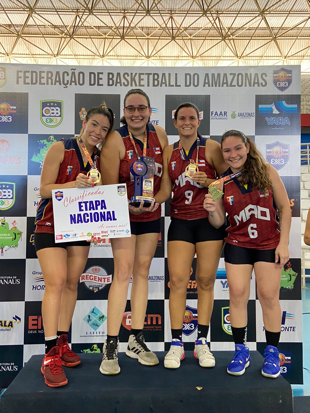 Manaus recebe Etapa Regional Norte do Campeonato Brasileiro de Basquete 3x3  neste fim de semana