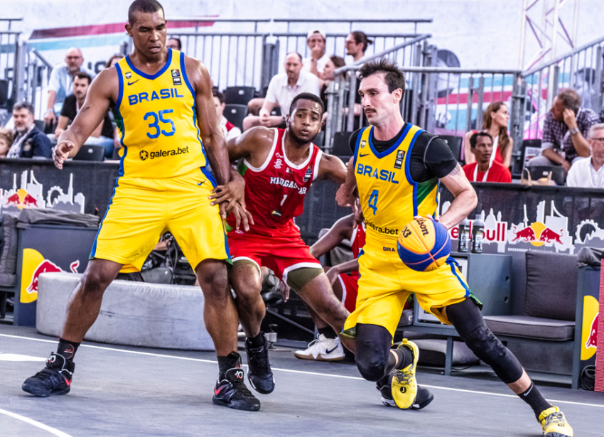 Modelo de placar de estatísticas do jogo de basquete resultados da partida  do torneio de basquete