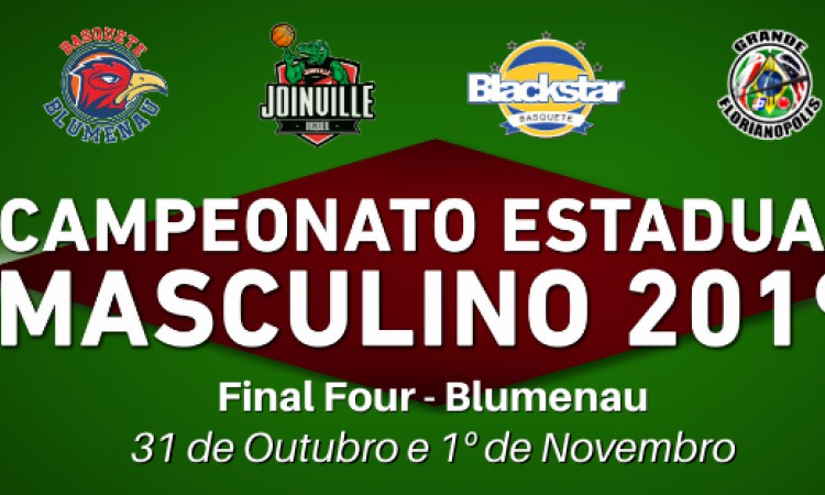 BASQUETE AO VIVO – Brusque x Blumenau, Campeonato Catarinense - Final Four