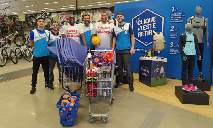 Decathlon basket shop