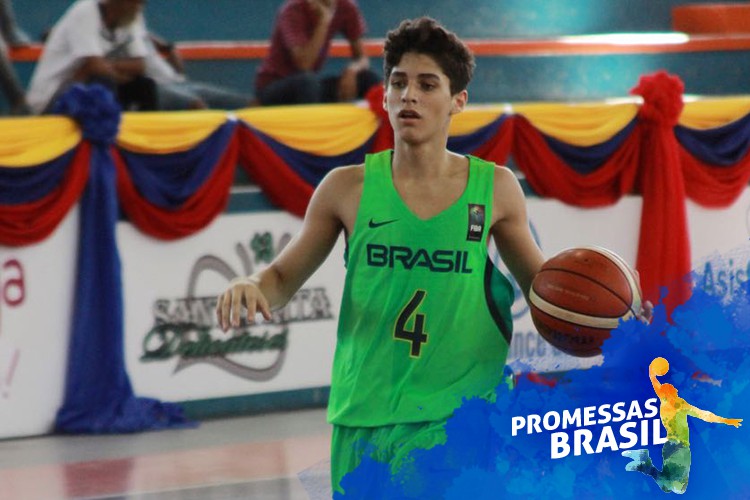 Jogador de basquete do São José é convocado para Seleção Brasileira sub-19